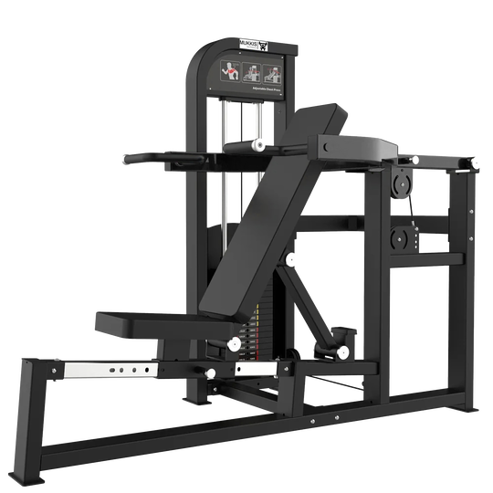 MUKKIS Pin Loaded Brustpresse- und Schulterpresse-Kombi für Fitnessstudios