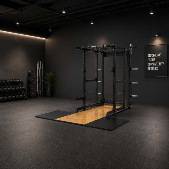 Rack mit Plattform