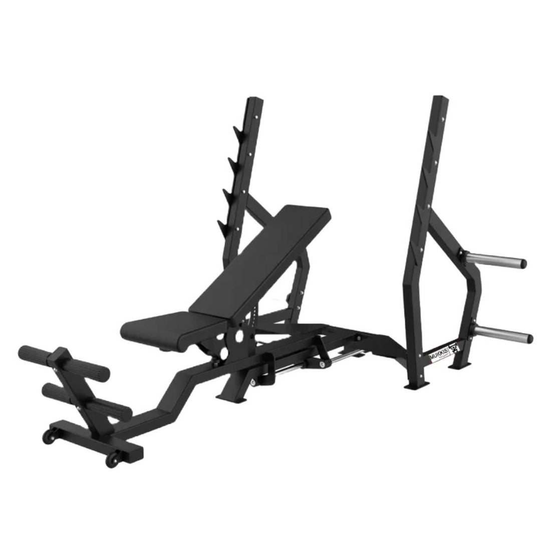 Mukkis PBS Ultra Adjust Hantelbank mit Ablage 