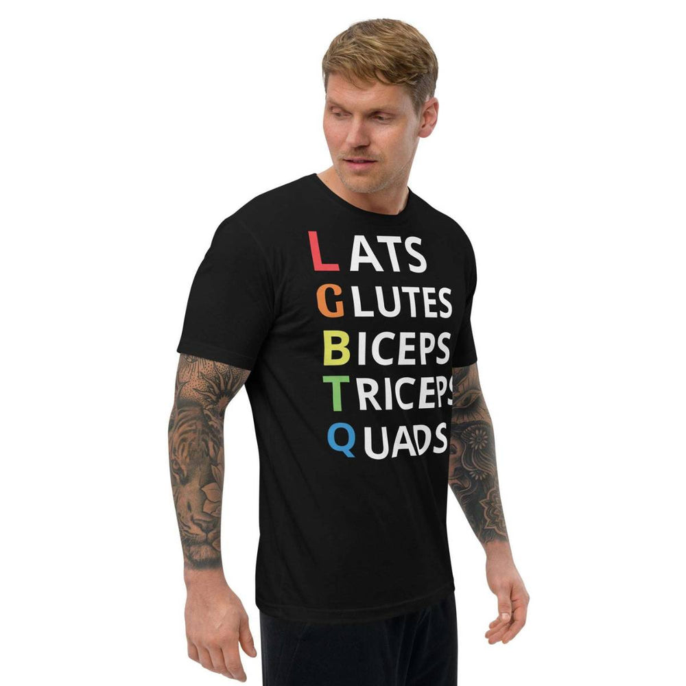 mukkis lgbtq gym tshirt