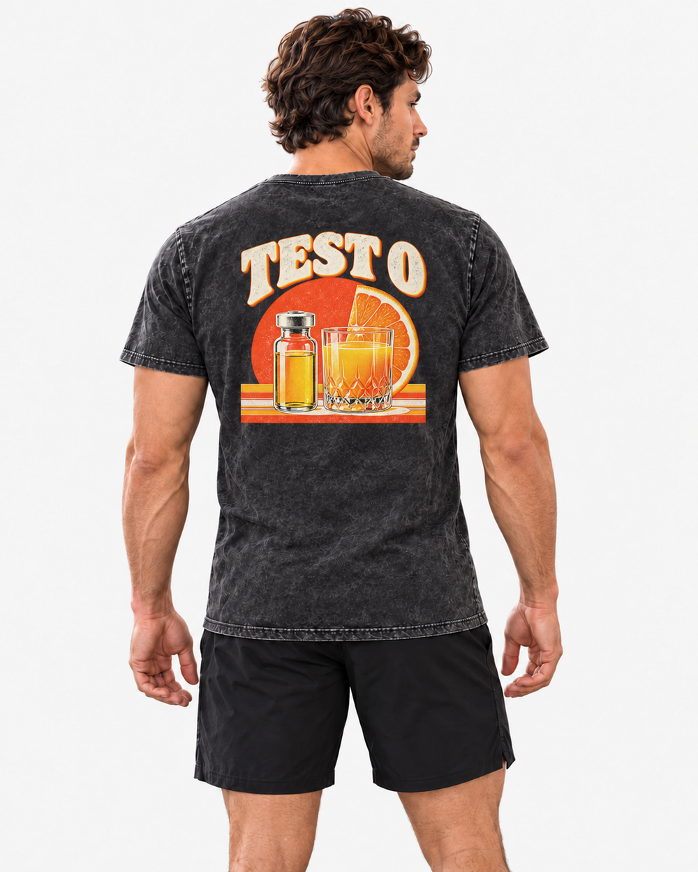 TEST O Mineral-Wash – Mann von GYM & TONIC, Rückendruck